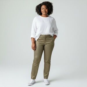 Banana Republic - Gold Avery Pant - Size 0P